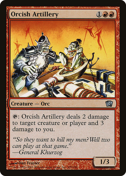 Orcish Artillery - Foil