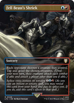Fell Beast's Shriek (0508) (Borderless)