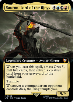 Sauron, Lord of the Rings (0092) (Extended Art)