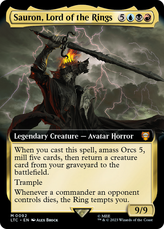 Sauron, Lord of the Rings (0092) (Extended Art)