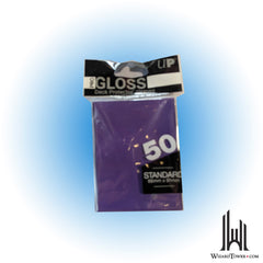 Deck Protectors - Standard Gloss Purple 50ct
