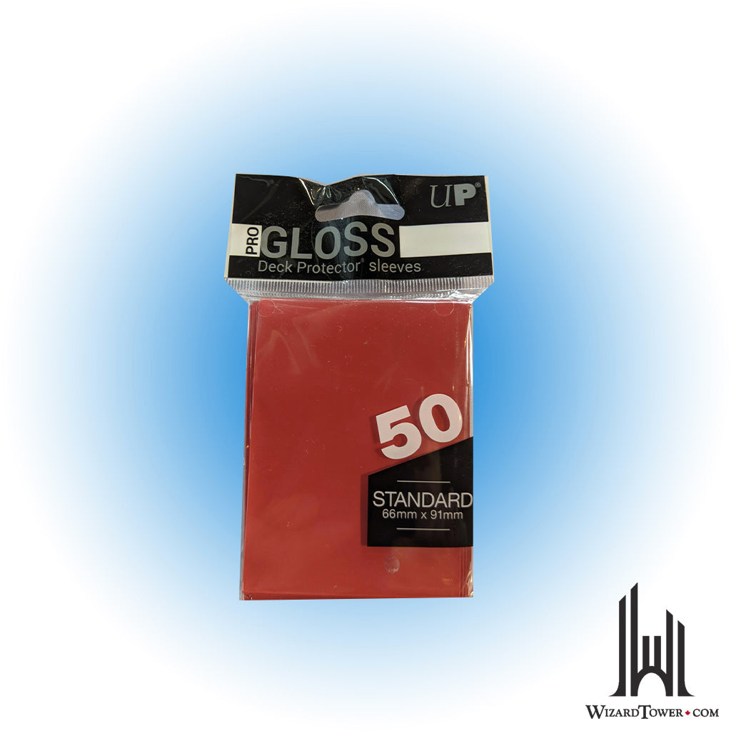 Deck Protectors - Standard Gloss Red 50ct