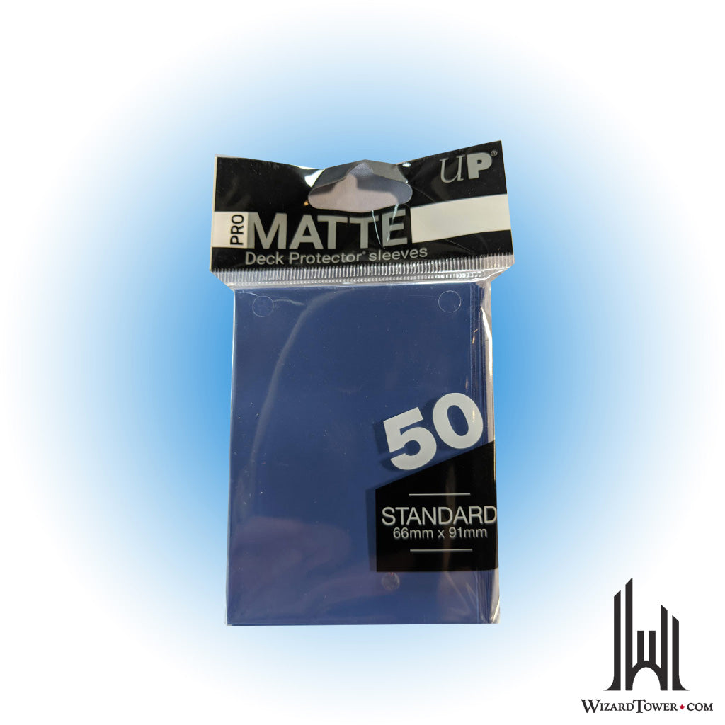 Deck Protectors - Standard Matte Blue 50ct
