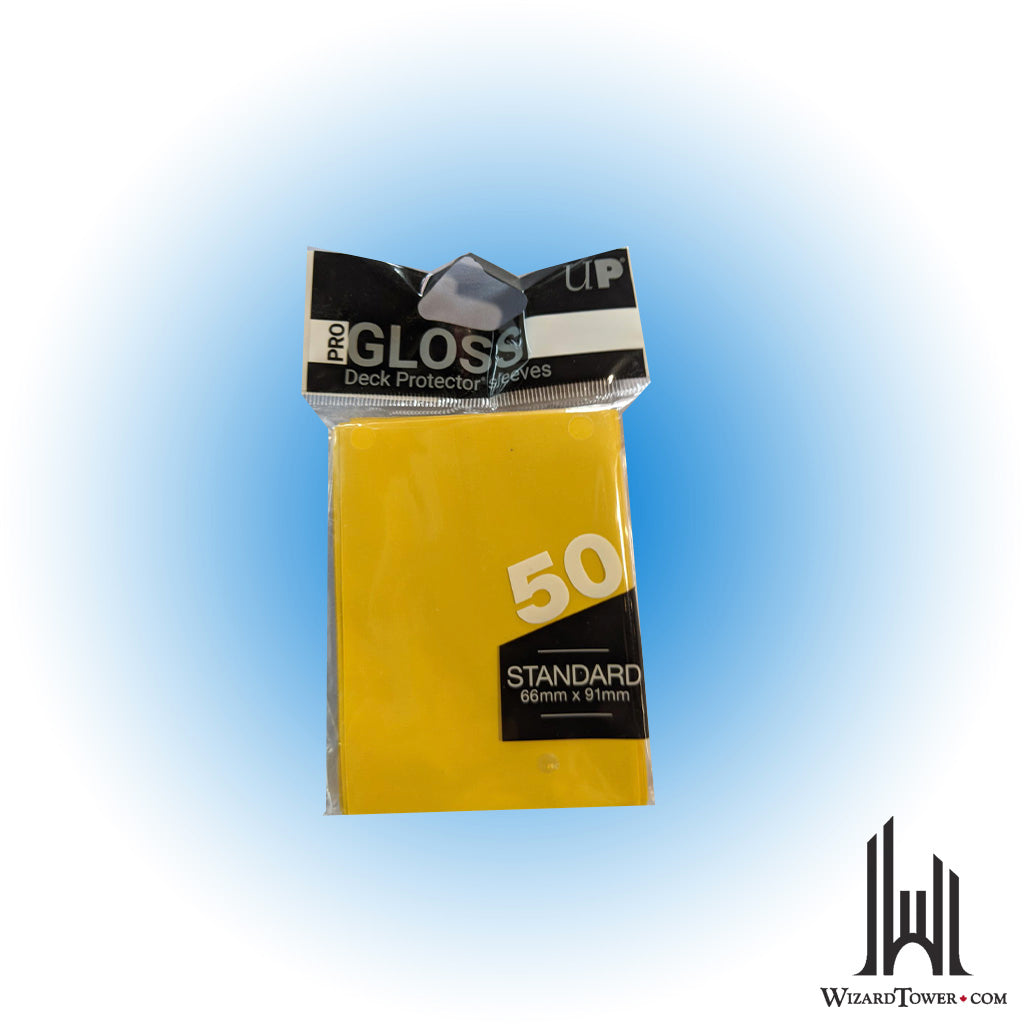Deck Protectors - Standard Gloss Yellow 50ct