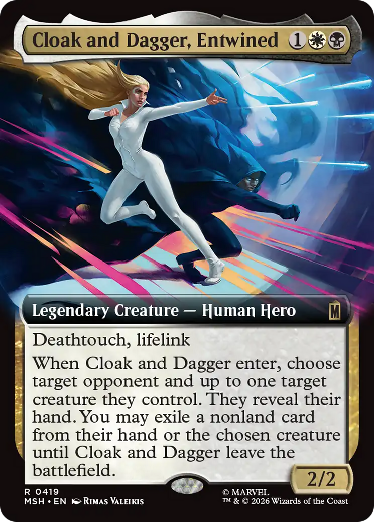 Cloak and Dagger, Entwined (0419) (Extended) (MSH)