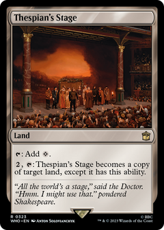 Thespian's Stage - Foil