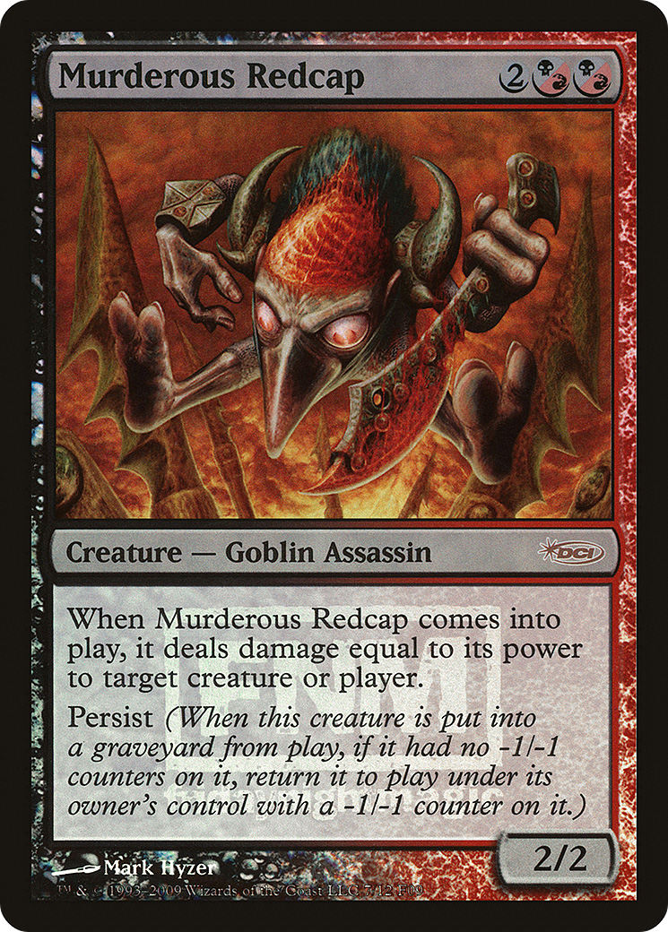 Murderous Redcap (007) (FNM) - Foil