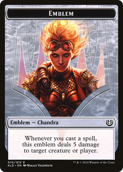 Chandra, Torch of Defiance Emblem (010)