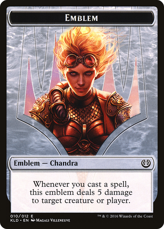 Chandra, Torch of Defiance Emblem (010)