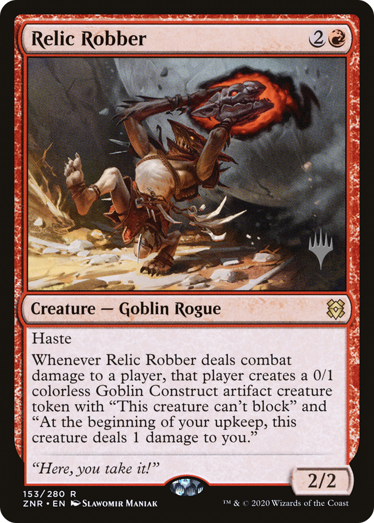 Relic Robber (153) (Promo Pack) - Foil