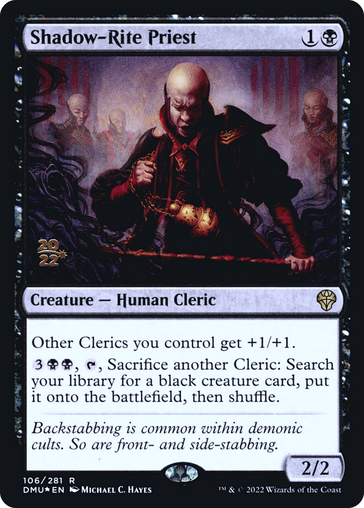 Shadow-Rite Priest (106) (Prerelease) - Foil