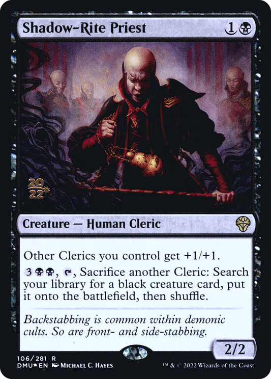 Shadow-Rite Priest (106) (Prerelease) - Foil