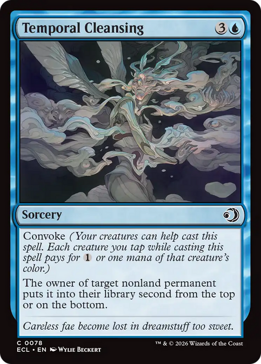 Temporal Cleansing (0078) (ECL) - Foil