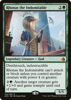 Rhonas the Indomitable - Foil