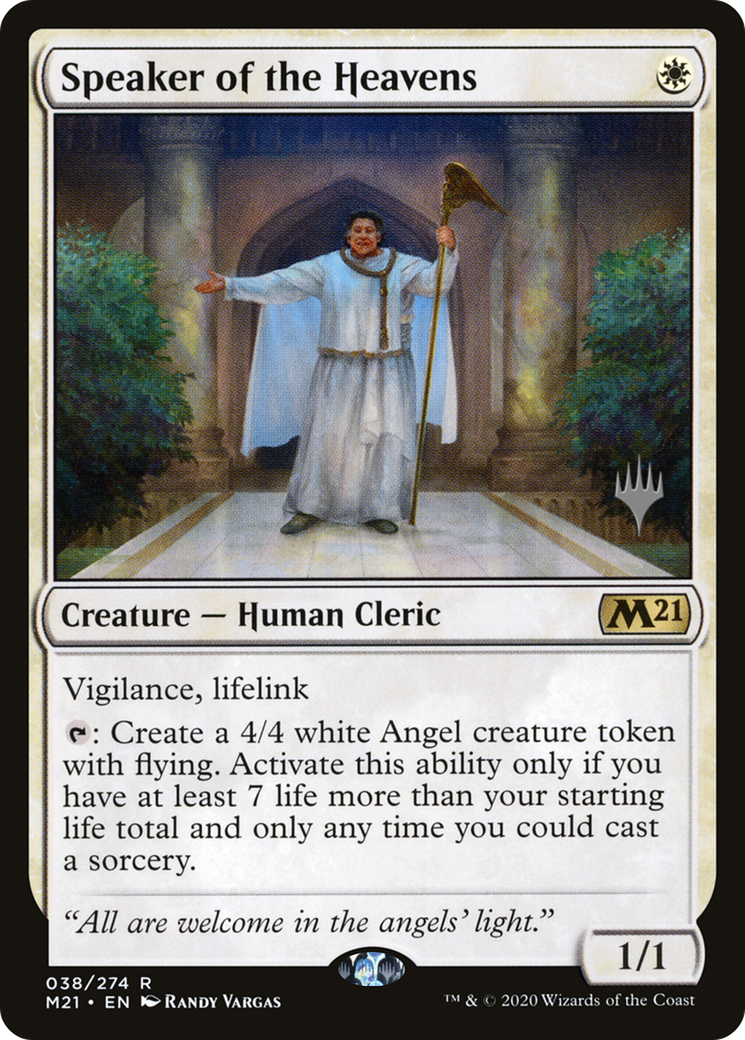 Speaker of the Heavens (038) (Promo Pack)