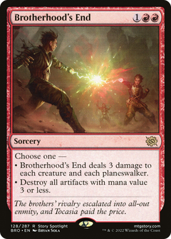Brotherhood's End - Foil