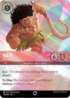 Maui, Hero to All (0212) (Enchanted) - Inkwash Foil