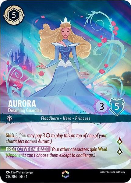 Aurora, Dreaming Guardian (0213) (Enchanted) - Inkwash Foil
