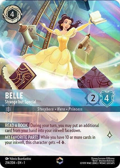 Belle, Strange but Special (0214) (Enchanted) - Inkwash Foil