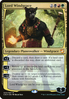 Lord Windgrace (Oversized) - Foil
