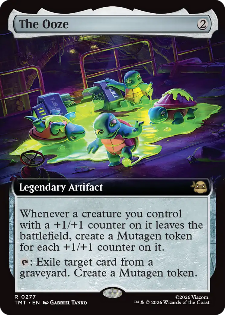 The Ooze (0277) (Extended Art) (TMT) - Foil