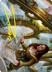 Cartographer's Survey (51/81) Art Card (AVOW) - Gold-Stamped Signature
