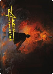 Pippin, Guard of the Citadel (51/81) Art Card (ALTR) - Gold-Stamped Signature