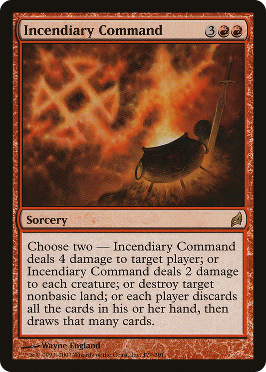 Incendiary Command - Foil