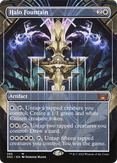 Halo Fountain (285) (Borderless) - Foil
