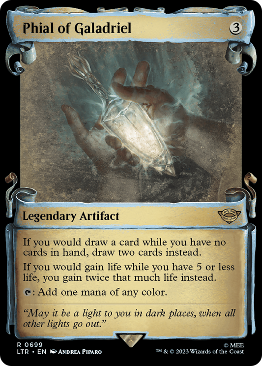 Phial of Galadriel (0699) (Showcase) - Silver Foil
