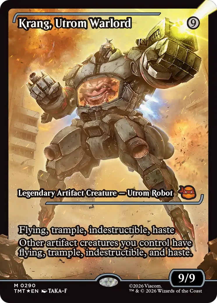 Krang, Utrom Warlord (0290) (Showcase) (TMT) - Foil