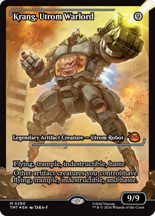 Krang, Utrom Warlord (0290) (Showcase) (TMT) - Foil