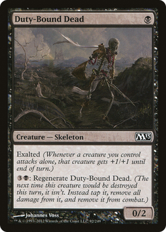 Duty-Bound Dead - Foil
