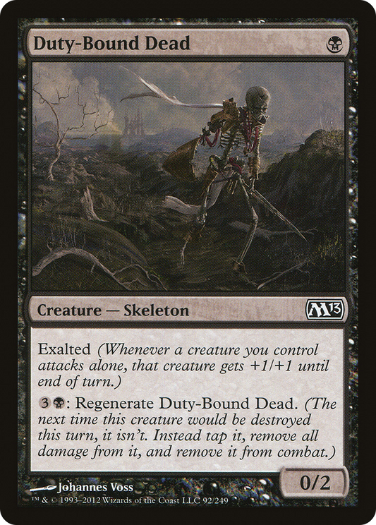 Duty-Bound Dead - Foil