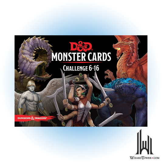 Dungeons & Dragons 5th Edition Monster Cards - Challenge 6-16