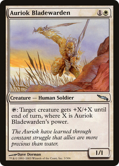Auriok Bladewarden - Foil
