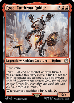 Rose, Cutthroat Raider (0594) - Surge Foil