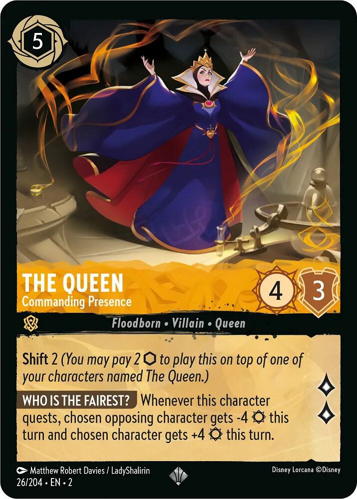 The Queen, Commanding Presence (0026) - Cold Foil
