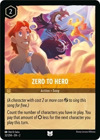 Zero To Hero (0032) - Cold Foil