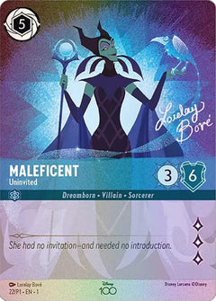 Maleficent, Uninvited (22/P1) - Satin Holographic Foil