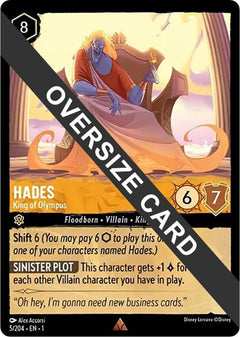Hades, King of Olympus (0005) (Oversized) - Cold Foil