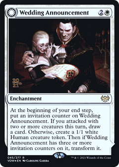 Wedding Announcement // Wedding Festivity (045) (Prerelease) (PVOW) - Foil