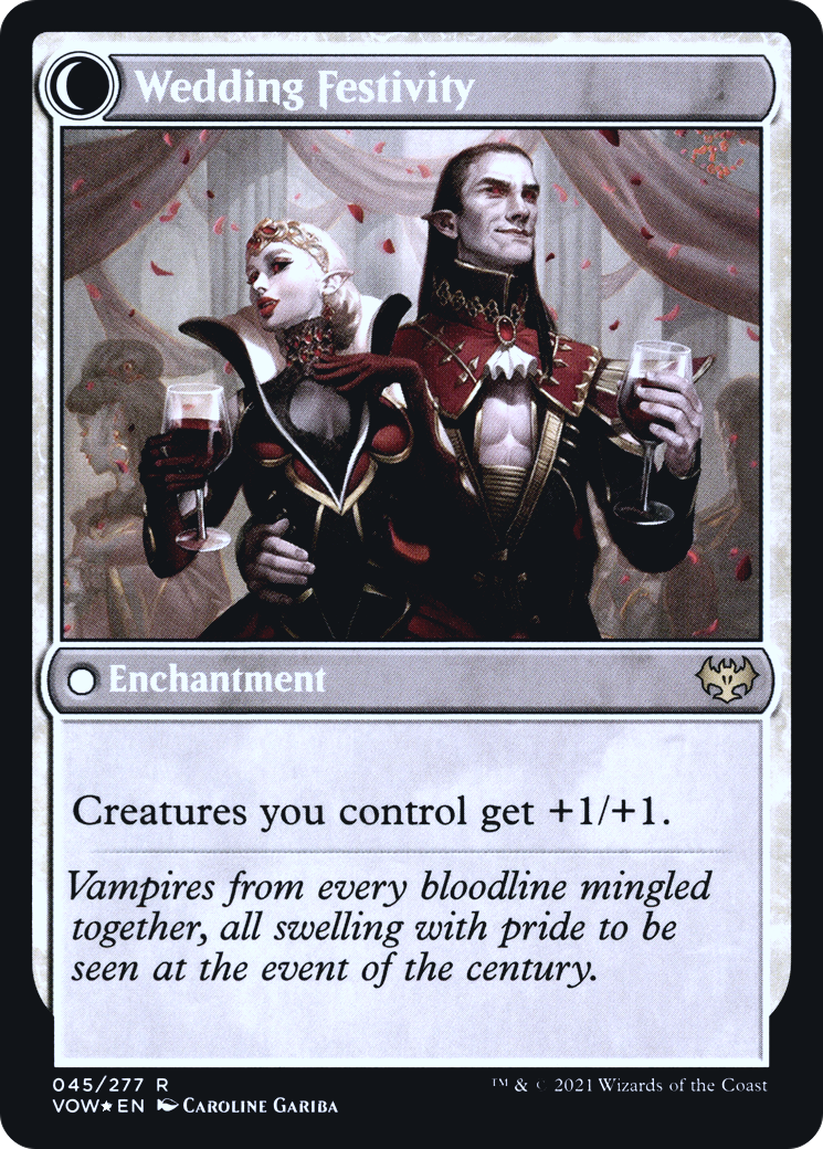 Wedding Announcement // Wedding Festivity (045) (Prerelease) (PVOW) - Foil