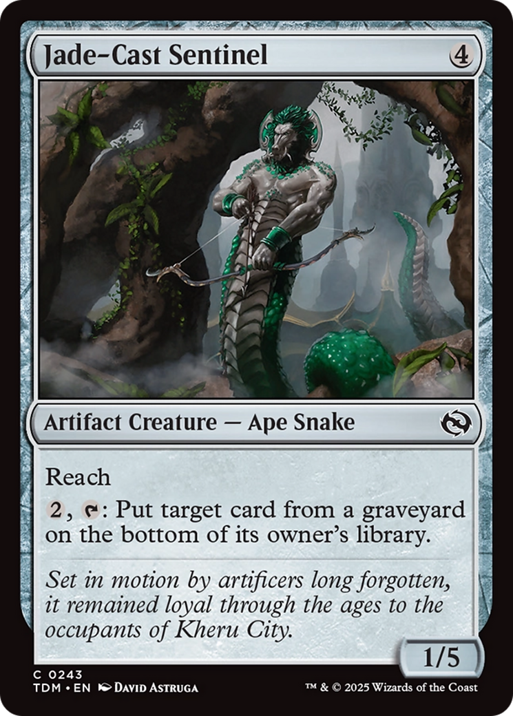 Jade-Cast Sentinel - Foil