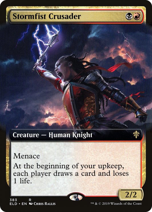 Stormfist Crusader (383) (Extended Art)