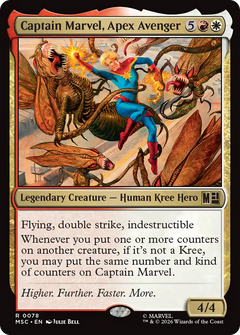 Captain Marvel, Apex Avenger (78) (MSC) - Foil