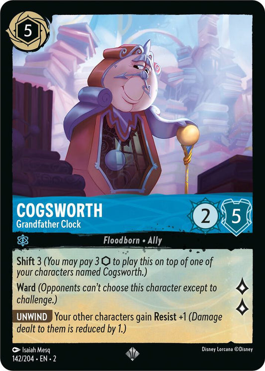 Cogsworth, Grandfather Clock (0142)