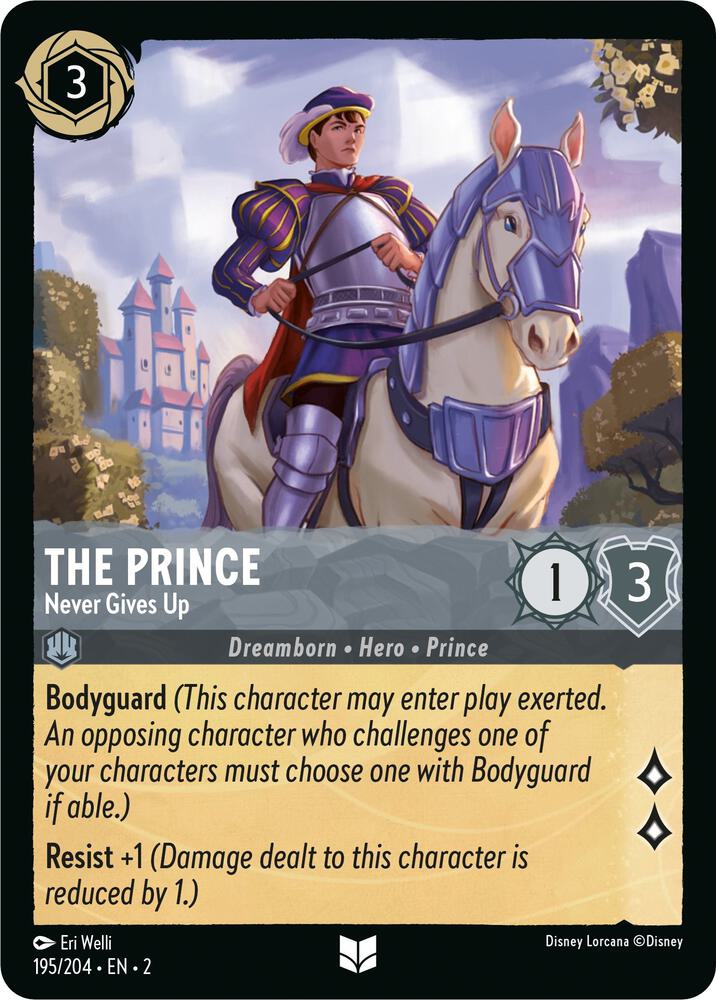The Prince, Never Gives Up (0195) - Cold Foil
