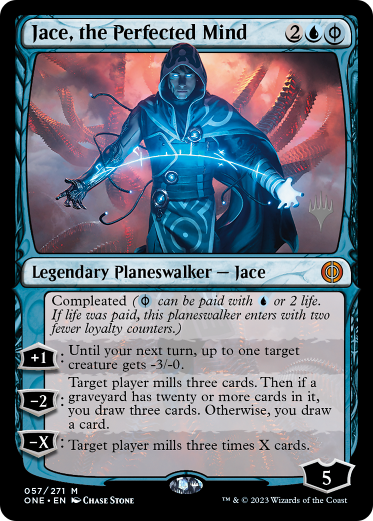 Jace, the Perfected Mind (057) (Promo Pack) - Foil