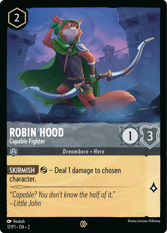 Robin Hood, Capable Fighter (17/P1) - Cold Foil